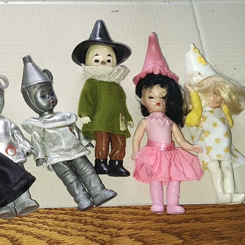 Set of Witch and Tin Man Dolls